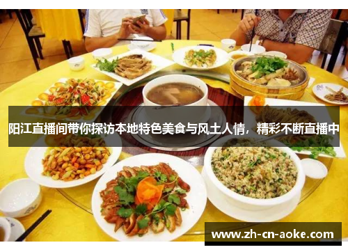 阳江直播间带你探访本地特色美食与风土人情，精彩不断直播中